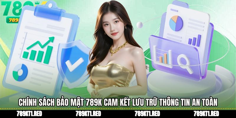 Chính sách bảo mật 789K cam kết lưu trữ thông tin an toàn