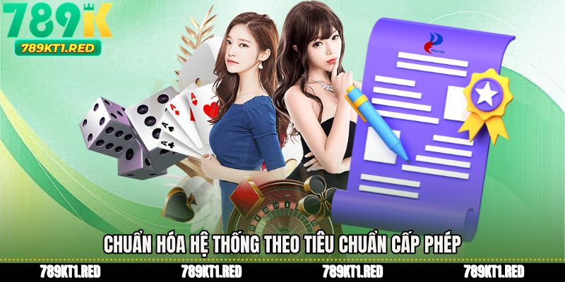 Chuẩn hóa hệ thống theo tiêu chuẩn cấp phép